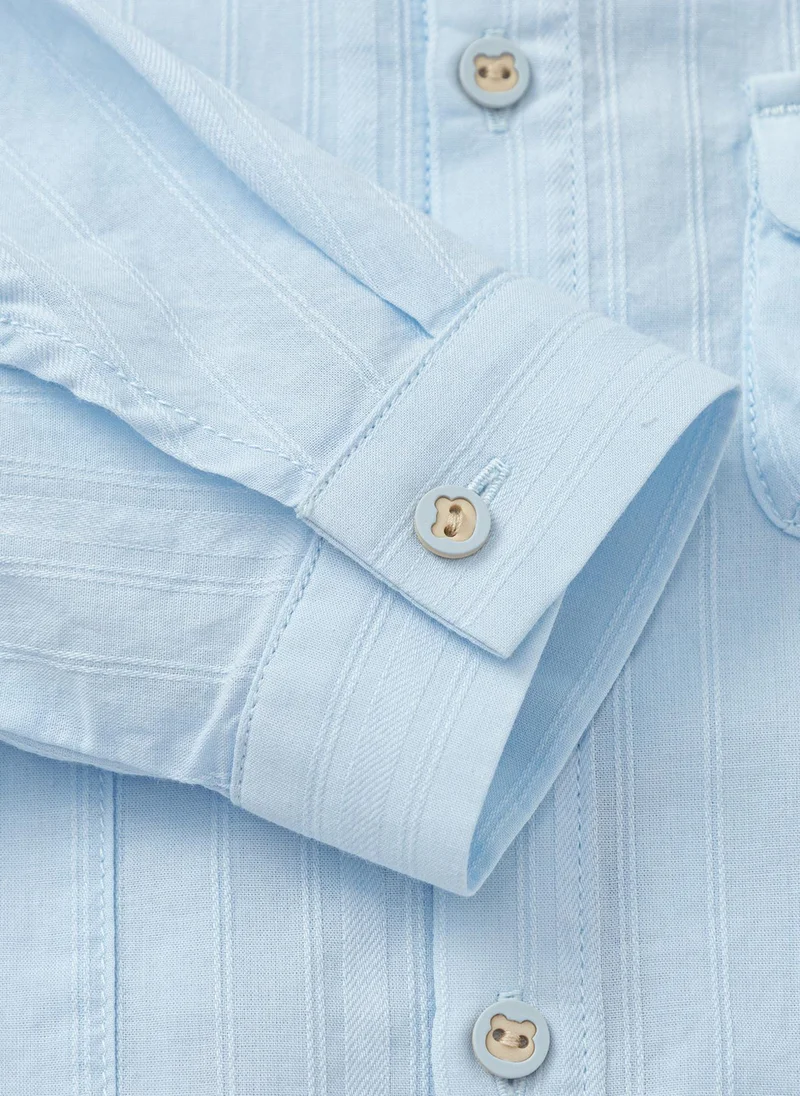 Balabala Blue Toddler Boys Long sleeve shirt for Men | Best Price UAE